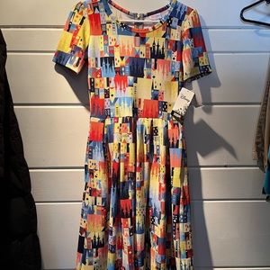 BNWT Disney Lularoe Amelia Dress Small